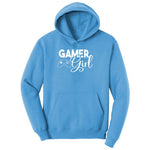 Gamer Girl - Ladies T-Shirt Ladies Hoodie - Aquatic Blue