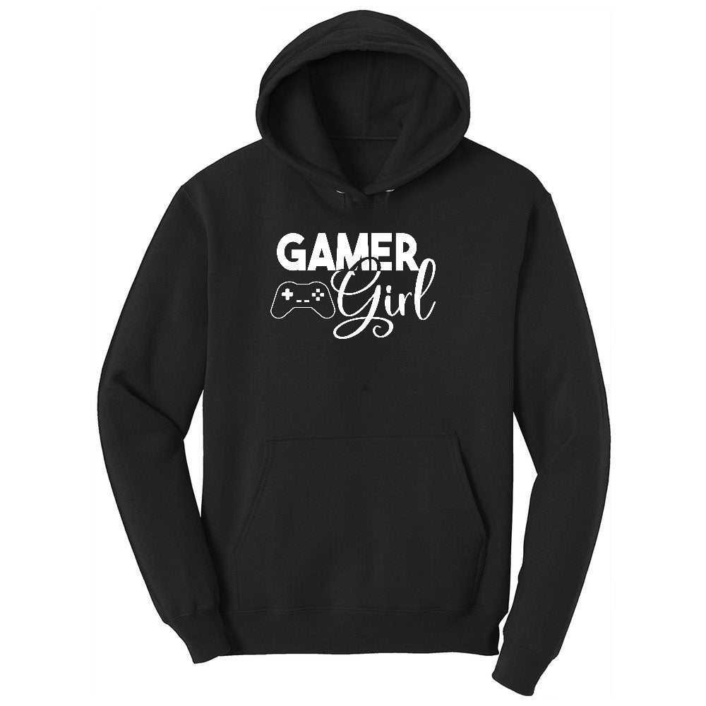 Gamer Girl - Ladies T-Shirt Ladies Hoodie - Jet Black