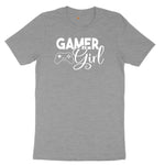 Gamer Girl - Ladies T-Shirt Ladies Short Sleeve Tee - Granite Heather