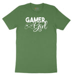 Gamer Girl - Ladies T-Shirt Toddler Short Sleeve Tee - Athletic Kelly