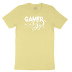 Gamer Girl - Ladies T-Shirt Toddler Short Sleeve Tee - Yellow