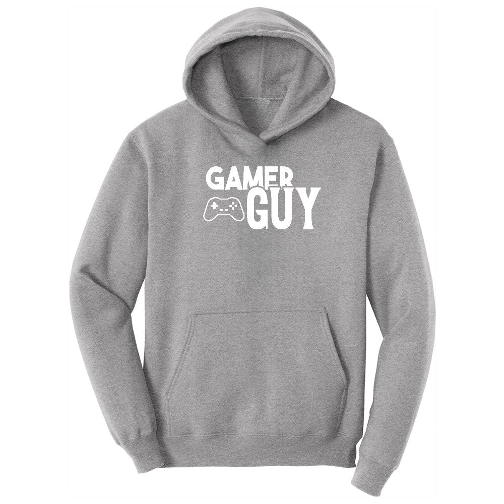 Gamer Guy - Mens T-Shirt Hoodie - Athletic Heather