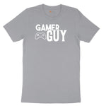 Gamer Guy - Mens T-Shirt Short Sleeve Tee - Athletic Heather Grey
