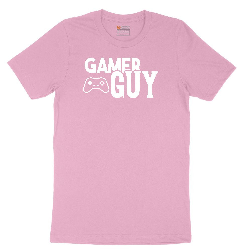 Gamer Guy - Mens T-Shirt Toddler Short Sleeve Tee - Candy Pink