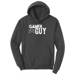 Gamer Guy - Mens T-Shirt Youth Hoodie - Dark Heather Grey