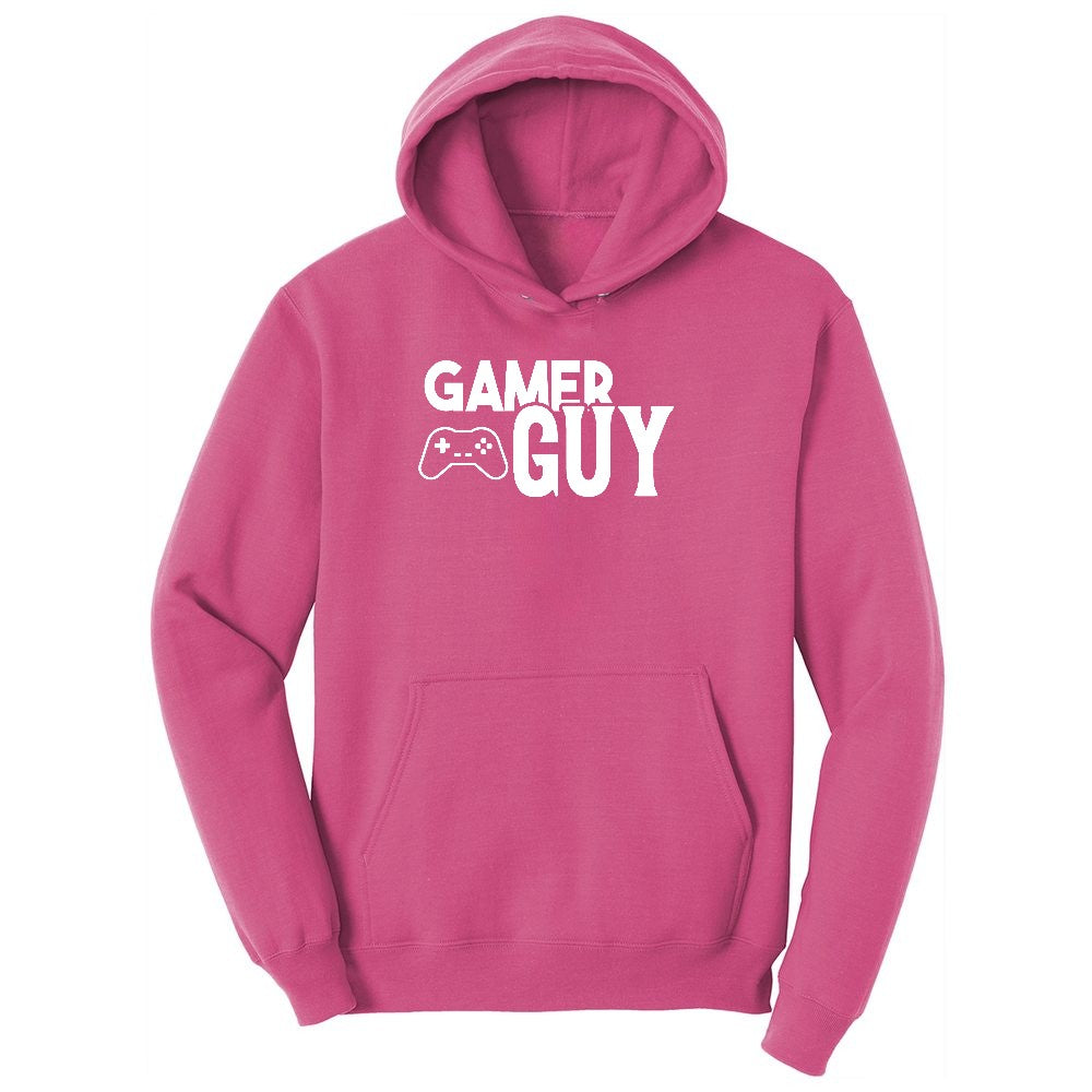 Gamer Guy - Mens T-Shirt Youth Hoodie - Sangria
