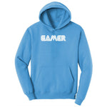 Gamer Sega Version - Mens & Ladies T-Shirt Ladies Hoodie - Aquatic Blue