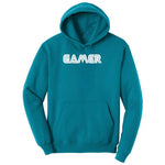 Gamer Sega Version - Mens & Ladies T-Shirt Ladies Hoodie - Teal