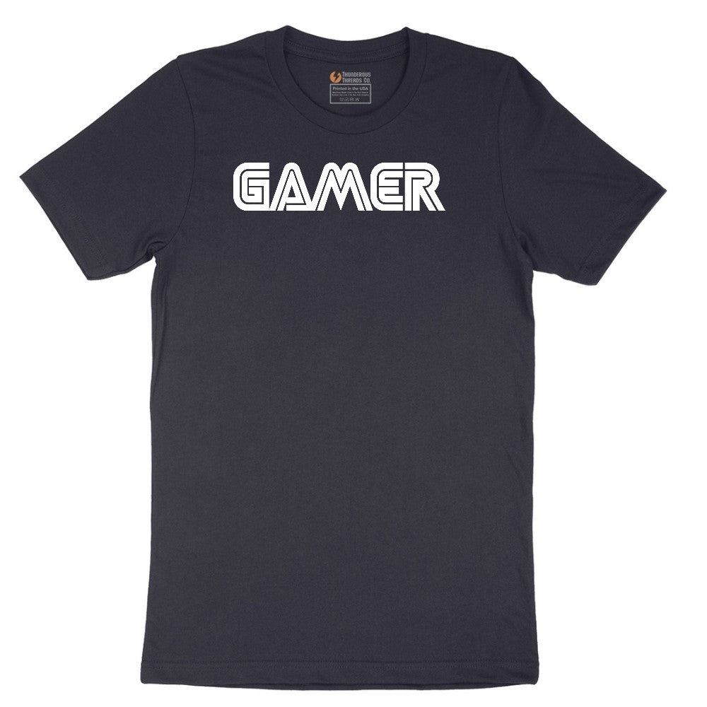 Gamer Sega Version - Mens & Ladies T-Shirt Short Sleeve Tee - Deep Navy