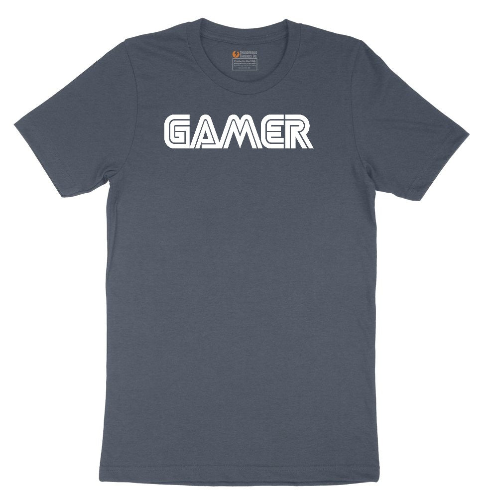 Gamer Sega Version - Mens & Ladies T-Shirt Toddler Short Sleeve Tee - Heather Navy