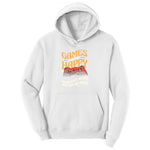 Games Make Me Happy Humans Make My Head Hurt - Mens & Ladies T-Shirt Ladies Hoodie - White