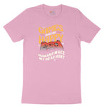 Games Make Me Happy Humans Make My Head Hurt - Mens & Ladies T-Shirt Youth Short Sleeve Tee - Candy Pink