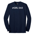Girl Dad Long Sleeve Tee - Navy