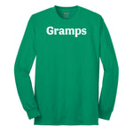 Gramps Long Sleeve Tee - Kelly Green