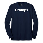 Gramps Long Sleeve Tee - Navy
