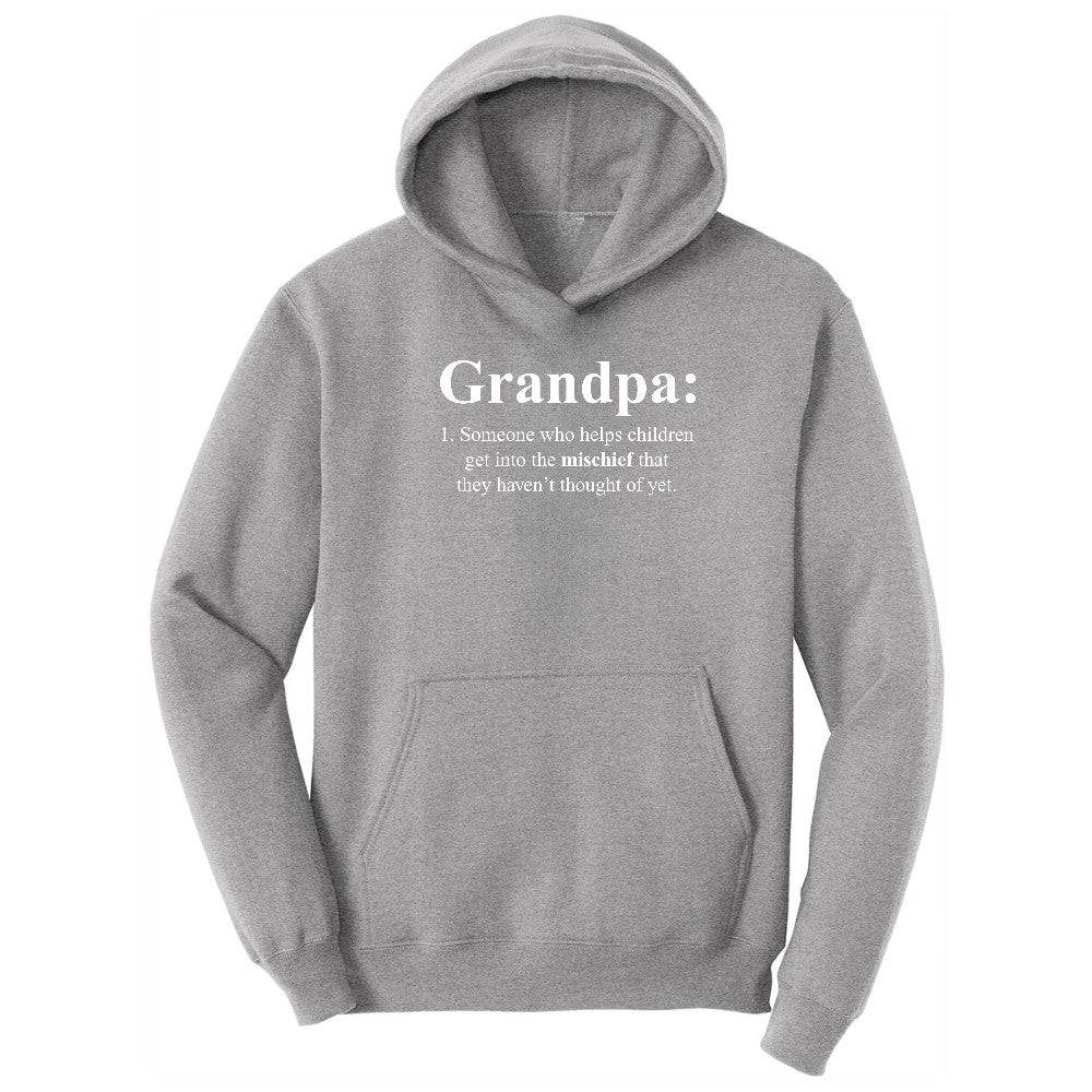 Grandpa Definition Hoodie - Athletic Heather