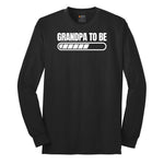 Grandpa to Be Loading Long Sleeve Tee - Jet Black