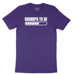 Grandpa to Be Loading Short Sleeve Tee - Team Purple