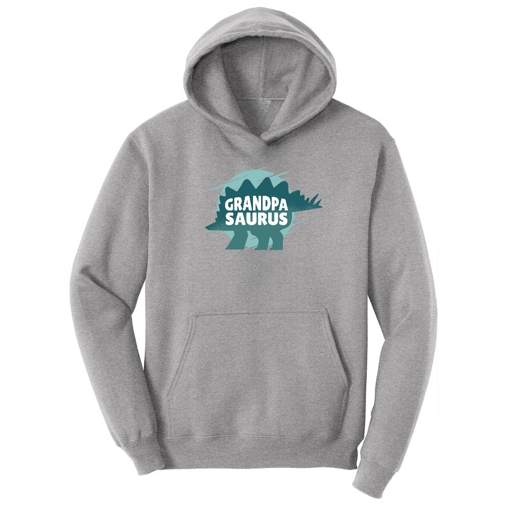 Grandpasauras Hoodie - Athletic Heather