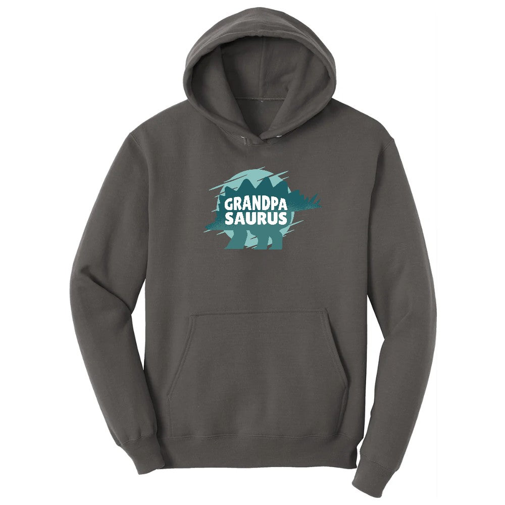 Grandpasauras Hoodie - Charcoal