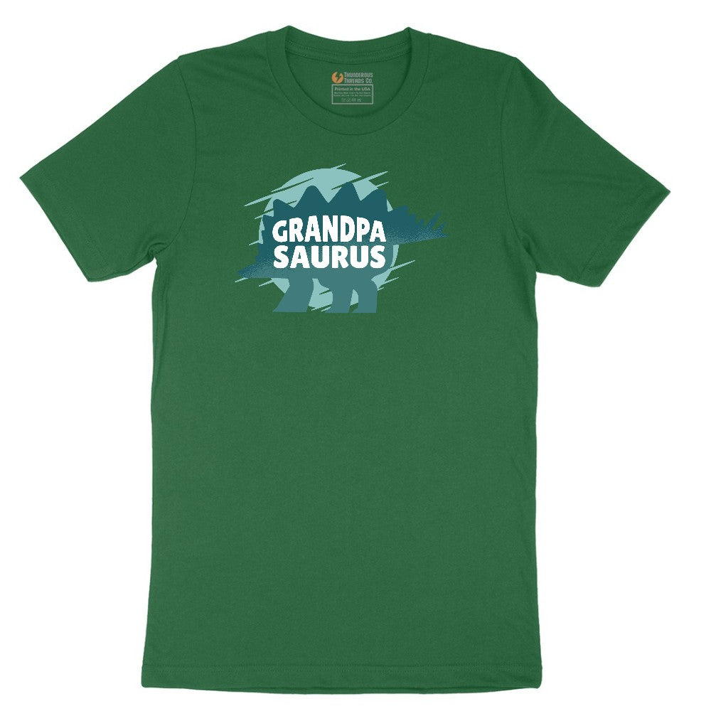 Grandpasauras Short Sleeve Tee - Athletic Kelly