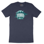 Grandpasauras Short Sleeve Tee - Heather Navy