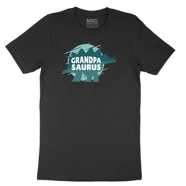 Grandpasauras Short Sleeve Tee - Jet Black
