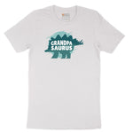 Grandpasauras Short Sleeve Tee - White