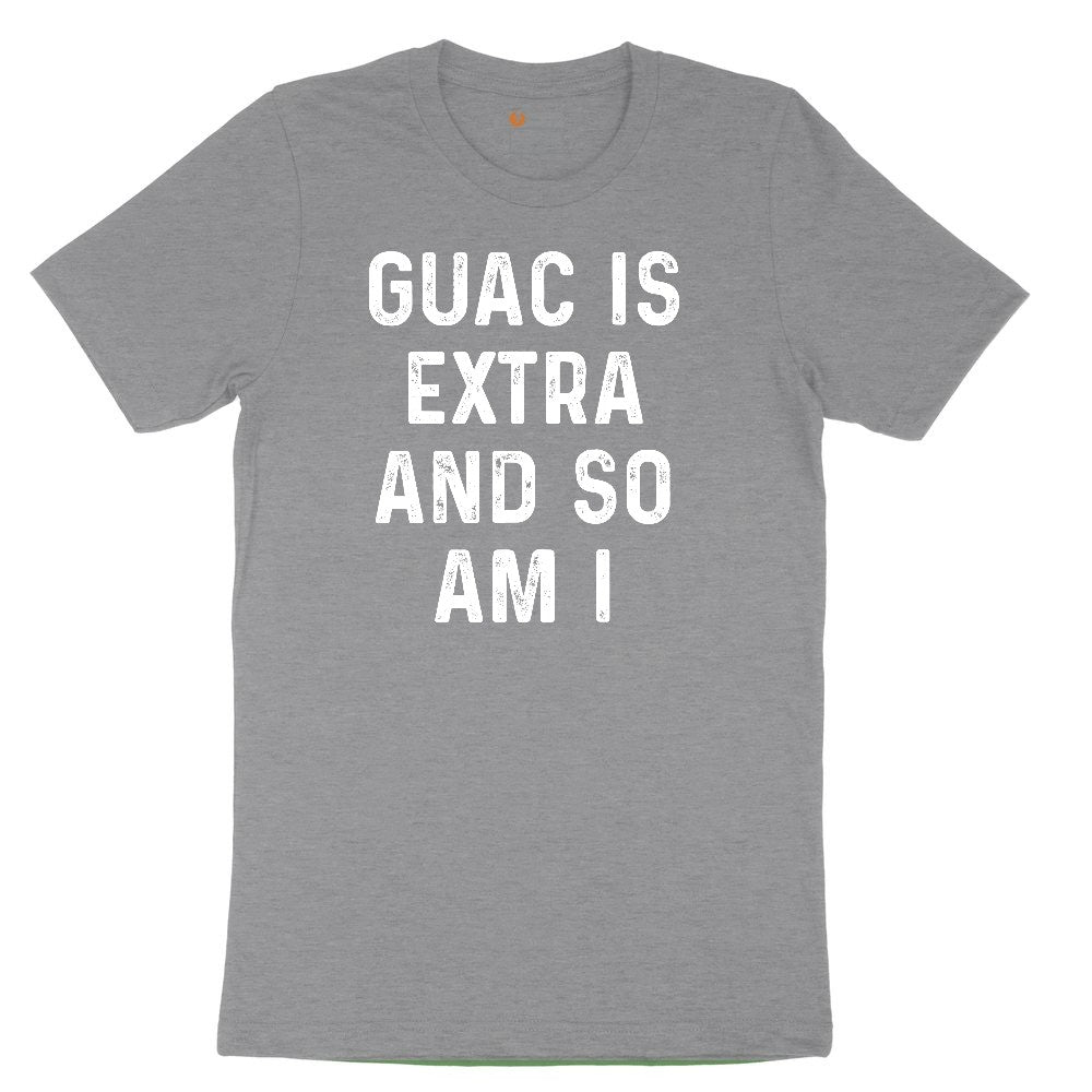 Guac is Extra and So Am I Youth Short Sleeve Tee - Athletic Heather