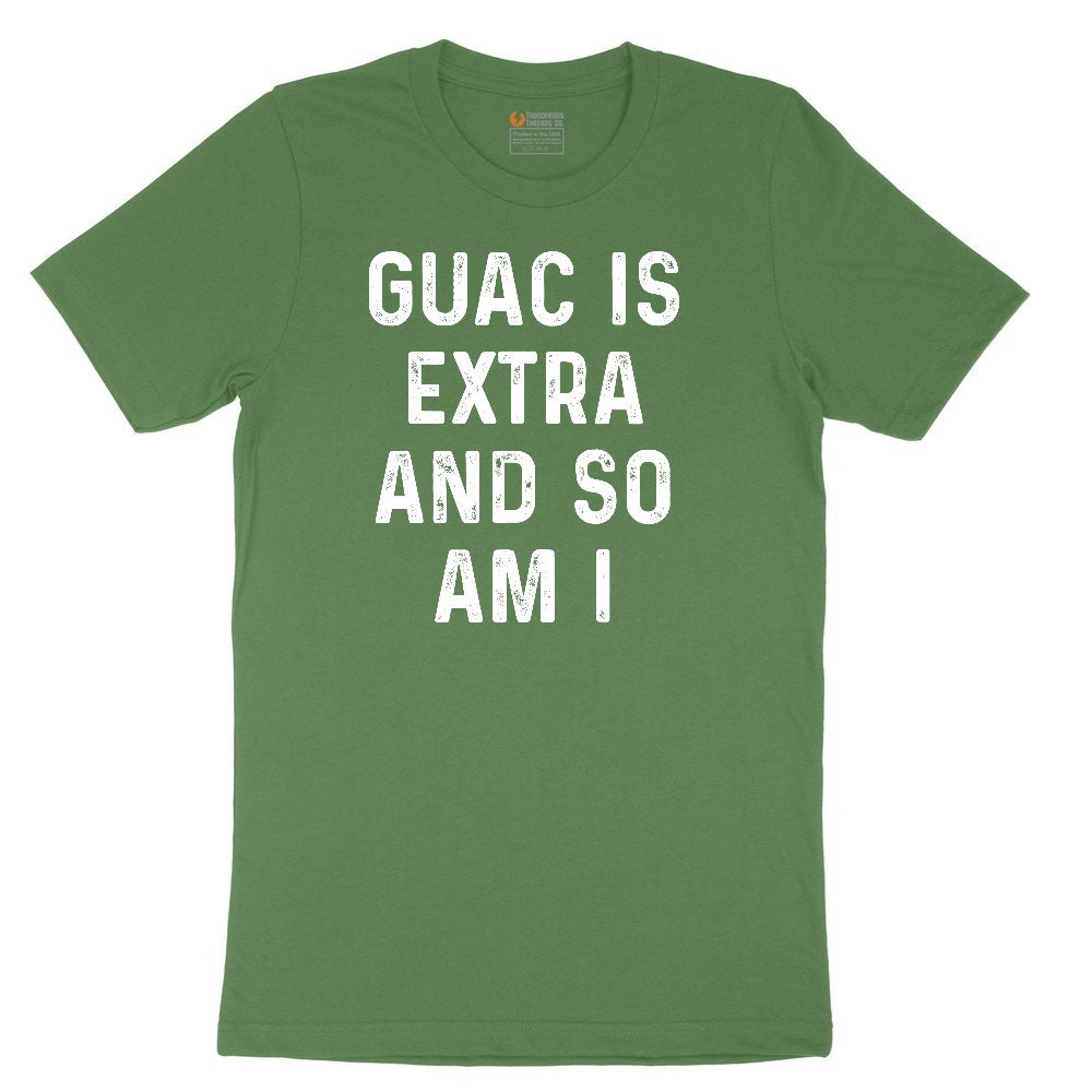 Guac is Extra and So Am I Youth Short Sleeve Tee - Athletic Kelly