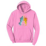 Guitar Fire and Water Youth Hoodie - Candy Pink