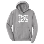 Hot Diggity Dad Hoodie - Athletic Heather