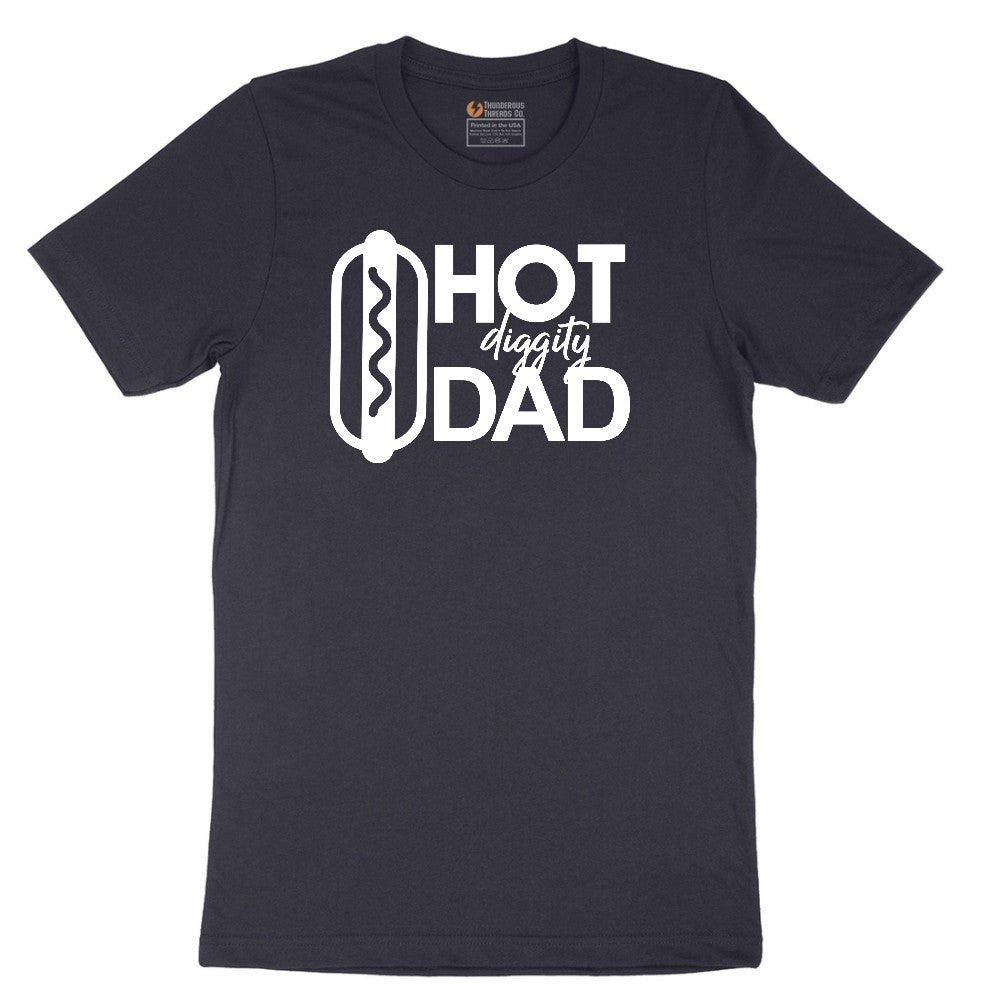 Hot Diggity Dad Short Sleeve Tee - Deep Navy