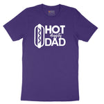 Hot Diggity Dad Short Sleeve Tee - Team Purple