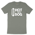 Hot Diggity Dog Ladies Short Sleeve Tee - Bamboo Blackout