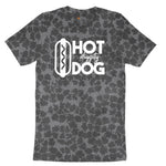 Hot Diggity Dog Ladies Short Sleeve Tee - Black Leopard