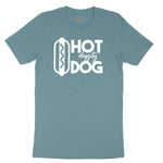 Hot Diggity Dog Ladies Short Sleeve Tee - Surf Blackout