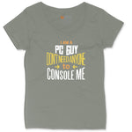 I am a PC Guy You Don't Need to Console Me - Mens T-Shirt Ladies Curvy Tee - Bamboo Blackout