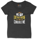I am a PC Guy You Don't Need to Console Me - Mens T-Shirt Ladies Curvy Tee - Black