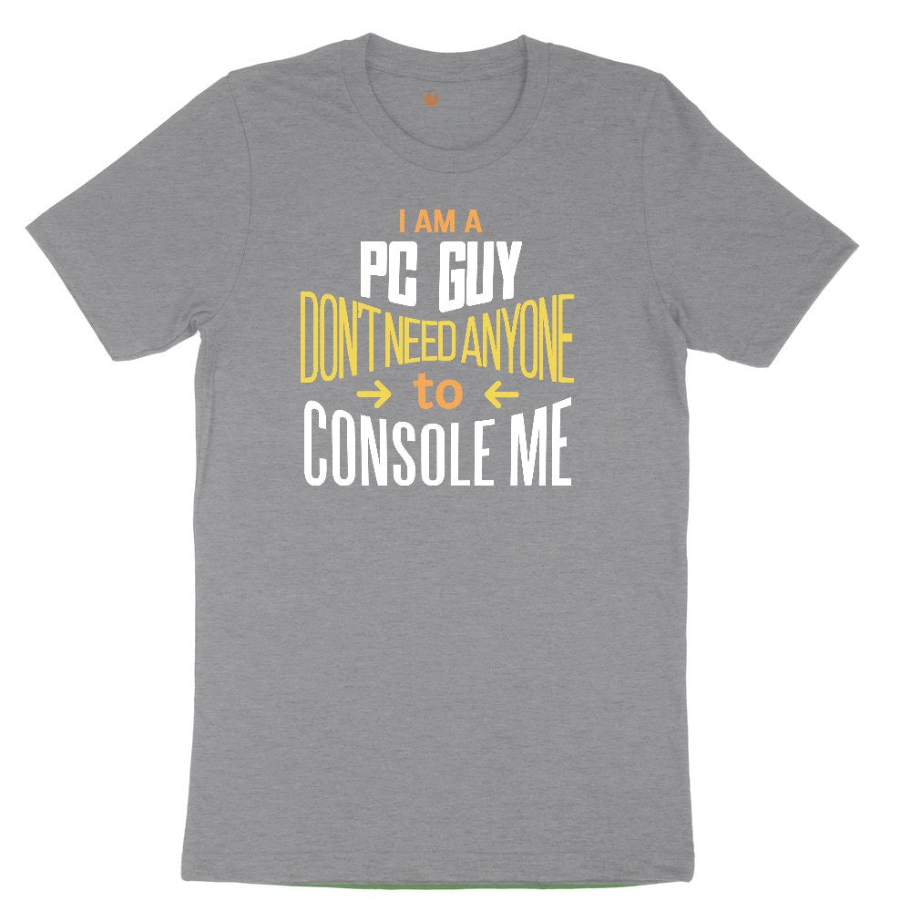I am a PC Guy You Don't Need to Console Me - Mens T-Shirt Toddler Short Sleeve Tee - Athletic Heather