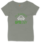 I Am an Expert in UFOology Ladies Curvy Tee - Bamboo Blackout