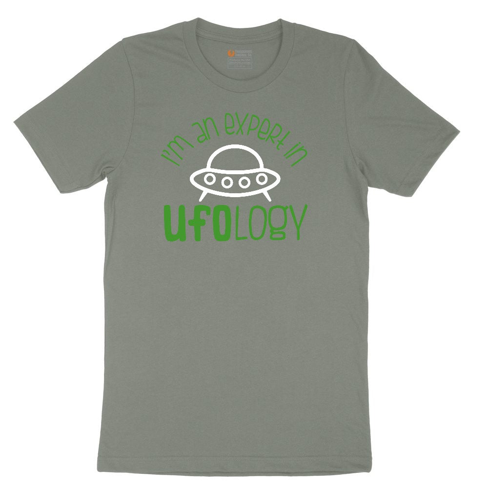 I Am an Expert in UFOology Ladies Short Sleeve Tee - Bamboo Blackout