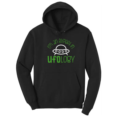I Am an Expert in UFOology Hoodie - Jet Black