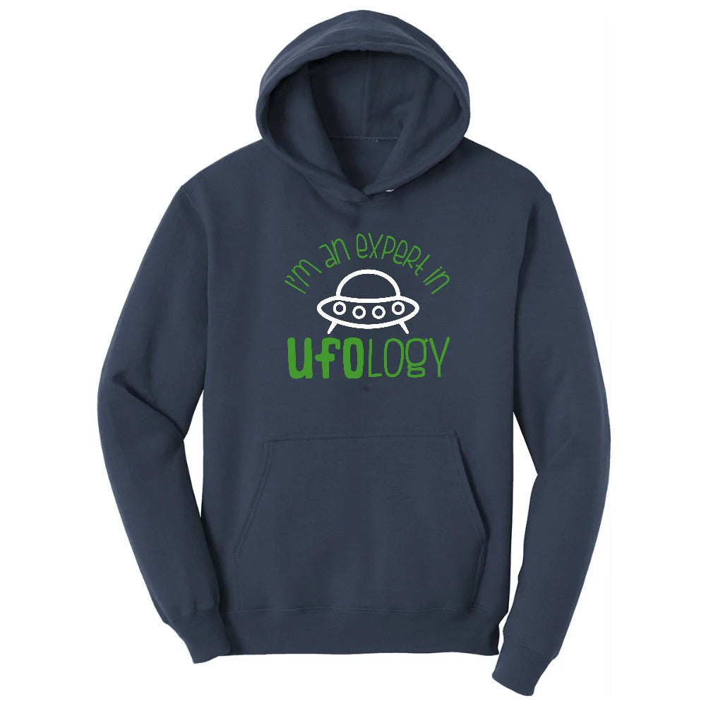 I Am an Expert in UFOology Hoodie - Navy