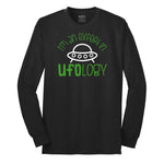 I Am an Expert in UFOology Long Sleeve Tee - Jet Black