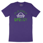 I Am an Expert in UFOology Short Sleeve Tee - Team Purple