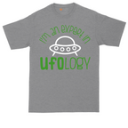 I Am an Expert in UFOology tall t-shirt for men in Athletic Heather