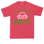 I Am an Expert in UFOology tall t-shirt for men in Heather Red