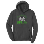 I Am an Expert in UFOology Youth Hoodie - Dark Heather Grey