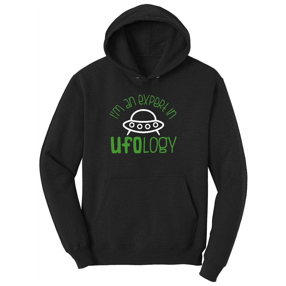 I Am an Expert in UFOology Youth Hoodie - Jet Black
